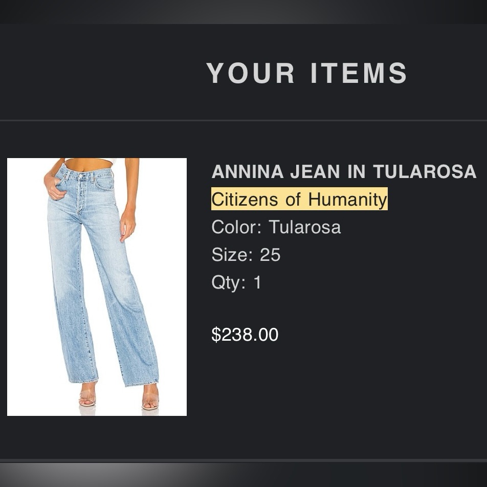 Citizens Of Humanity Tularosa Flare Jeans
